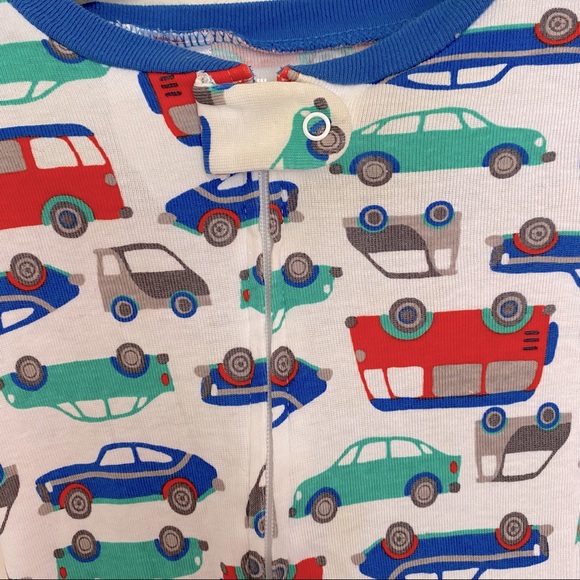 Baby Boy Car Print Footie Pajamas, 6-9 months - Picture 4 of 11